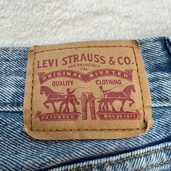 Levi's Women's '94 Baggy Denim Jeans Size 27x31 Mid Rise Straight Leg Classic - Picture 7 of 12